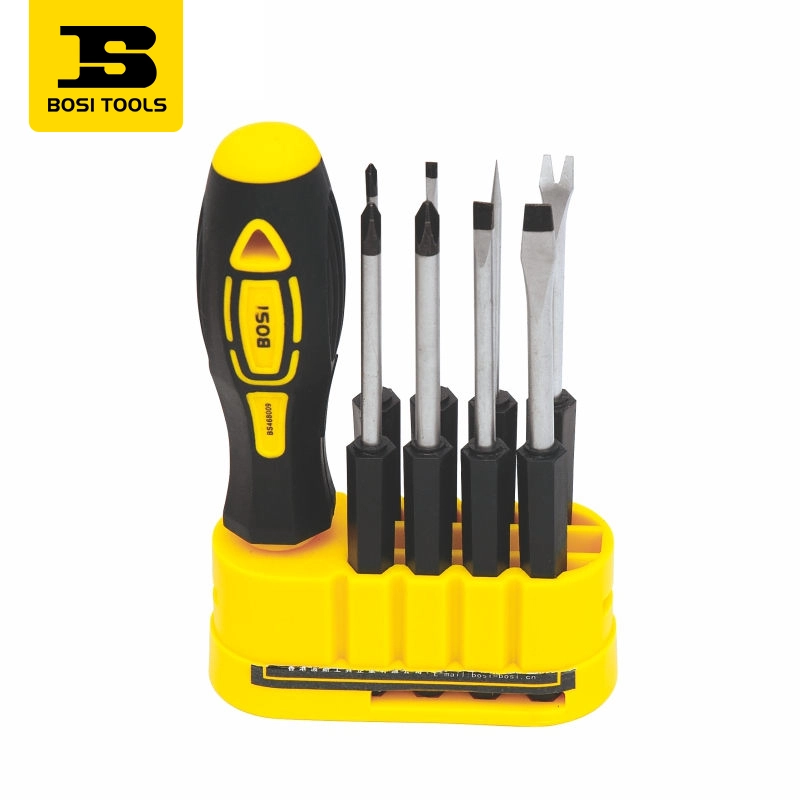 9-teiliges Mehrzweck-Schraubendreher-Set