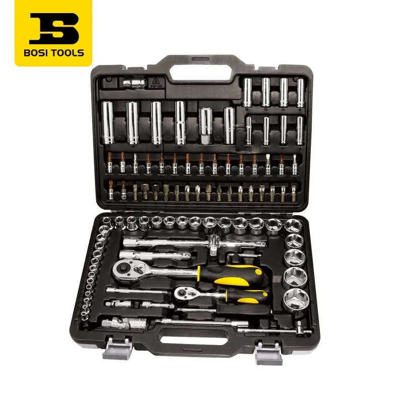 94-teiliger Satz metrischer Steckschlüsselsätze der Serie 6,3 mm + 12,5 mm